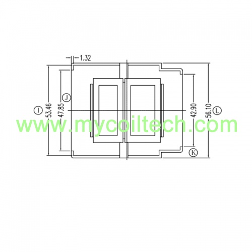Bobina de bobina horizontal EFD50