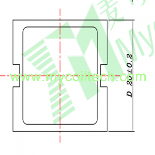 Projeto de grampo de transformador